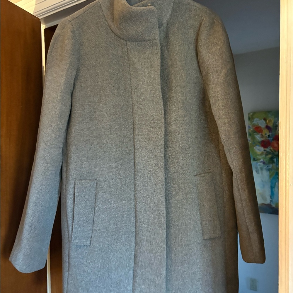 J. Crew factory gray city coat